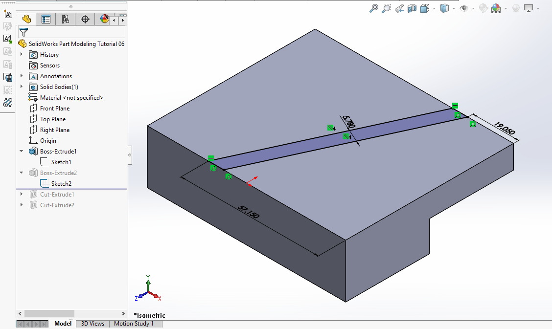 Model Guide Support Bracket in SolidWorks – Mechnexus