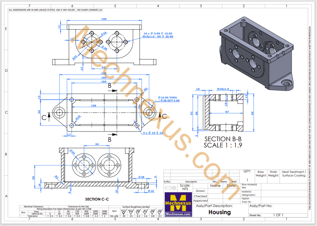 Solidworks Part Modeling Tutorial 05