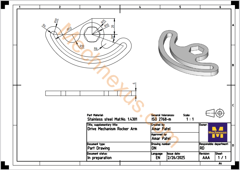 Drive Mechanism Rocker Arm Thumbnail